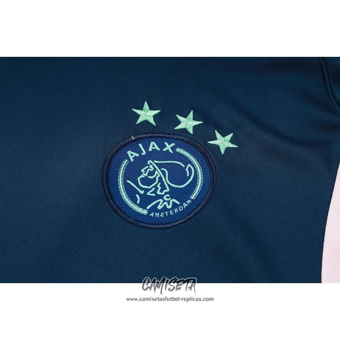 Chandal del Ajax 2023-2024 Manga Corta Azul - Pantalon Corto